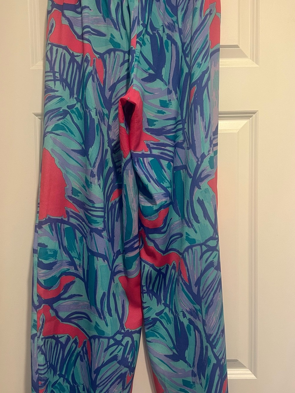 Lilly Pulitzer wide leg floral pants